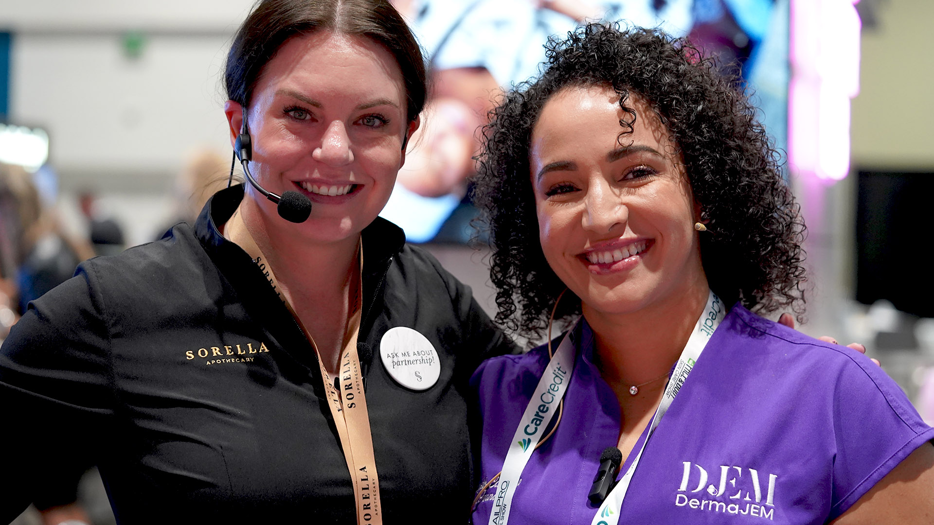 DermaJEM at the SKin and Body Conference with Sorella Apothecary