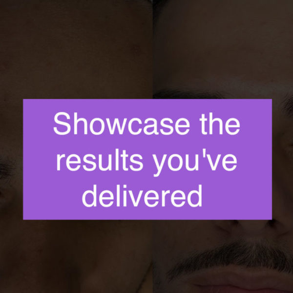 Showcase the results you’ve delivered<br>for your clients to maximize the reach<br>of your work.