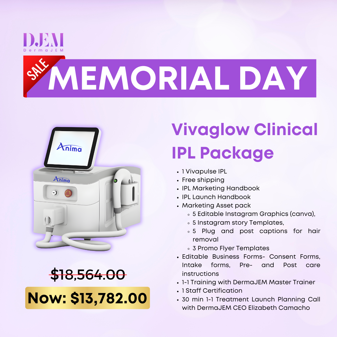Vivaglow Clinical IPL Package